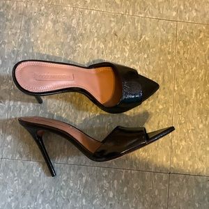 Bcbgmaxazria Black Heels Size 8